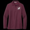 Women's Silk Touch Long Sleeve Polo Thumbnail