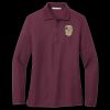Women's Silk Touch Long Sleeve Polo Thumbnail