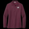 Women's Silk Touch Long Sleeve Polo Thumbnail