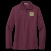 Women's Silk Touch Long Sleeve Polo Thumbnail