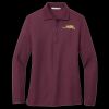 Women's Silk Touch Long Sleeve Polo Thumbnail