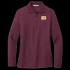 Women's Silk Touch Long Sleeve Polo Thumbnail