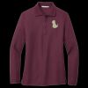 Women's Silk Touch Long Sleeve Polo Thumbnail