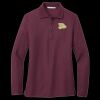 Women's Silk Touch Long Sleeve Polo Thumbnail