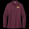 Women's Silk Touch Long Sleeve Polo Thumbnail