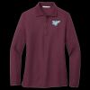 Women's Silk Touch Long Sleeve Polo Thumbnail