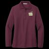 Women's Silk Touch Long Sleeve Polo Thumbnail