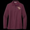 Women's Silk Touch Long Sleeve Polo Thumbnail