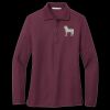 Women's Silk Touch Long Sleeve Polo Thumbnail