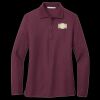 Women's Silk Touch Long Sleeve Polo Thumbnail