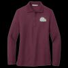 Women's Silk Touch Long Sleeve Polo Thumbnail