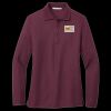 Women's Silk Touch Long Sleeve Polo Thumbnail