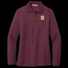 Women's Silk Touch Long Sleeve Polo Thumbnail