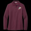 Women's Silk Touch Long Sleeve Polo Thumbnail