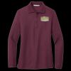 Women's Silk Touch Long Sleeve Polo Thumbnail