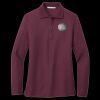 Women's Silk Touch Long Sleeve Polo Thumbnail