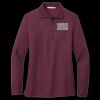 Women's Silk Touch Long Sleeve Polo Thumbnail