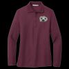 Women's Silk Touch Long Sleeve Polo Thumbnail