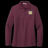 Women's Silk Touch Long Sleeve Polo Thumbnail