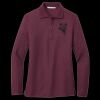 Women's Silk Touch Long Sleeve Polo Thumbnail