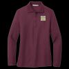Women's Silk Touch Long Sleeve Polo Thumbnail