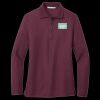 Women's Silk Touch Long Sleeve Polo Thumbnail