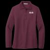 Women's Silk Touch Long Sleeve Polo Thumbnail