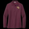 Women's Silk Touch Long Sleeve Polo Thumbnail