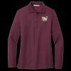 Women's Silk Touch Long Sleeve Polo Thumbnail