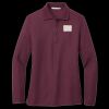 Women's Silk Touch Long Sleeve Polo Thumbnail