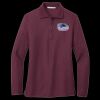 Women's Silk Touch Long Sleeve Polo Thumbnail