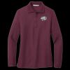 Women's Silk Touch Long Sleeve Polo Thumbnail