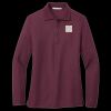 Women's Silk Touch Long Sleeve Polo Thumbnail