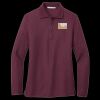 Women's Silk Touch Long Sleeve Polo Thumbnail