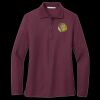 Women's Silk Touch Long Sleeve Polo Thumbnail