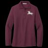 Women's Silk Touch Long Sleeve Polo Thumbnail