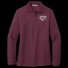 Women's Silk Touch Long Sleeve Polo Thumbnail