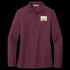 Women's Silk Touch Long Sleeve Polo Thumbnail