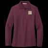 Women's Silk Touch Long Sleeve Polo Thumbnail