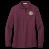 Women's Silk Touch Long Sleeve Polo Thumbnail