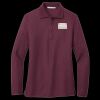 Women's Silk Touch Long Sleeve Polo Thumbnail