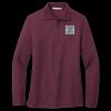 Women's Silk Touch Long Sleeve Polo Thumbnail