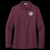 Women's Silk Touch Long Sleeve Polo Thumbnail