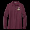 Women's Silk Touch Long Sleeve Polo Thumbnail