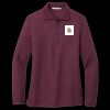 Women's Silk Touch Long Sleeve Polo Thumbnail