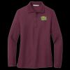 Women's Silk Touch Long Sleeve Polo Thumbnail