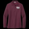 Women's Silk Touch Long Sleeve Polo Thumbnail