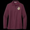 Women's Silk Touch Long Sleeve Polo Thumbnail