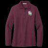 Women's Silk Touch Long Sleeve Polo Thumbnail