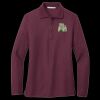 Women's Silk Touch Long Sleeve Polo Thumbnail